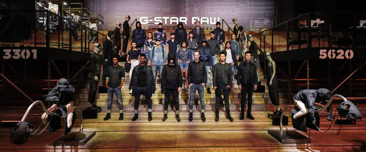 G-Star RAW 上海举办主题名为“匠造未来”的30周年大秀