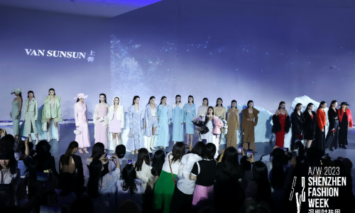 A/W 2023深圳时装周 | VAN SUNSUN上善：浪漫格调 走进仙系冬日