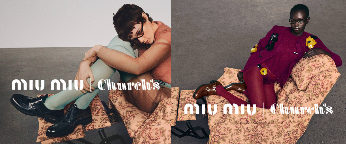 CHURCH’S X MIU MIU 2023秋冬合作系列