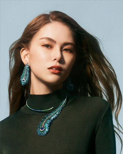 Boucheron宝诗龙2023秋冬潮流趋势 Plume de Paon孔雀羽毛全新作品