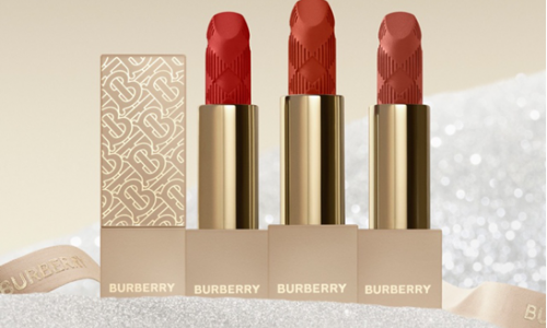 Burberry节日限定「小金砖」唇膏 闪耀佳节